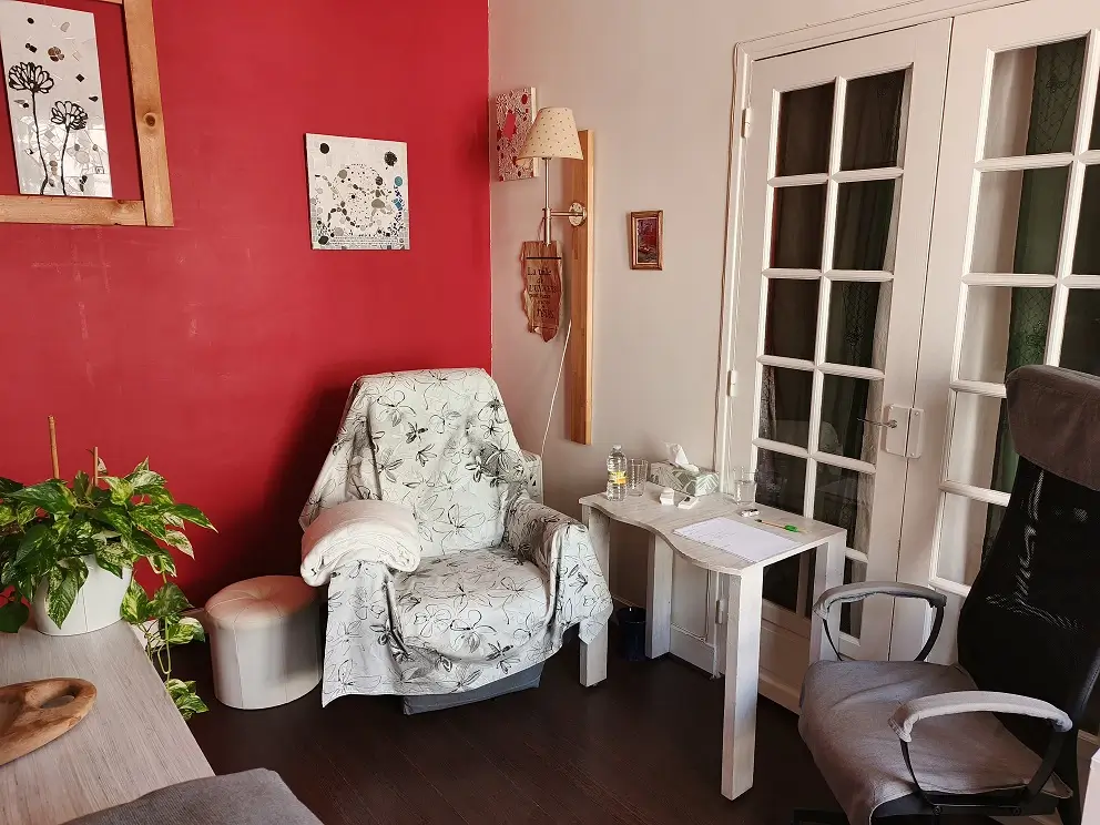 Cabinet d'hypnose avec fauteuil amovible à paris 15 beaugrenelle