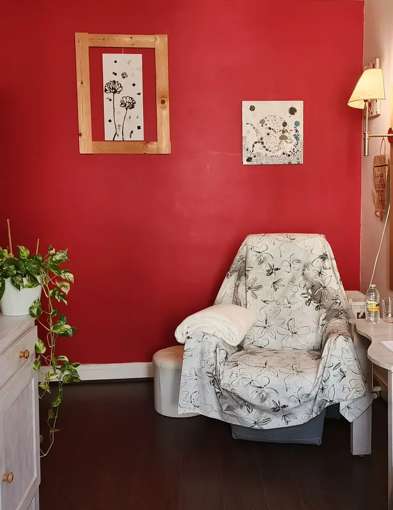 Cabinet hypnose paris 15 malika ghilani avec fauteuil réglable