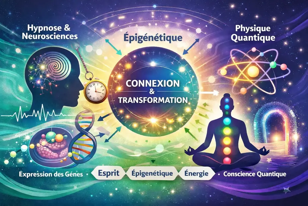 Hypnose : la rencontre de l'épigénétique, la psychologie énergétique et la physique quantique