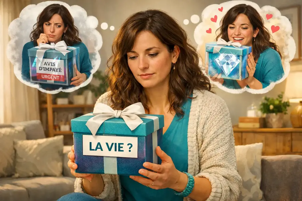 une femme qui se demande quel est ce cadeau de la vie