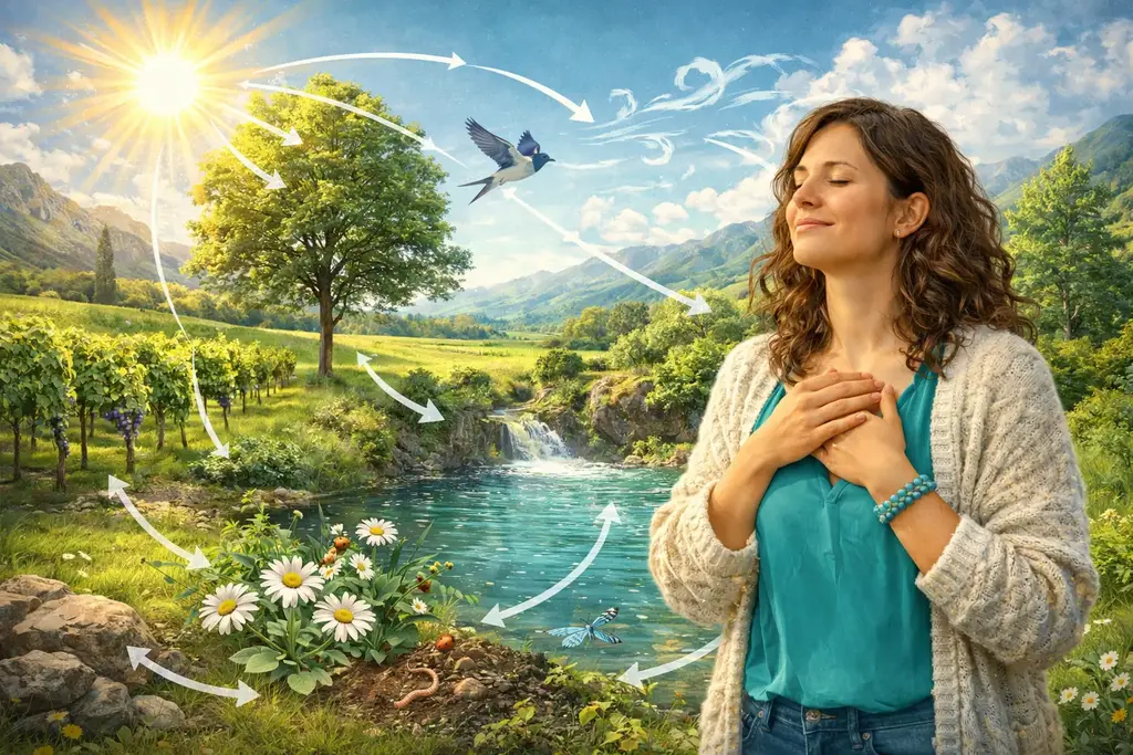 La Nature n'est que preuve d'abondance naturelle et de renouvellement