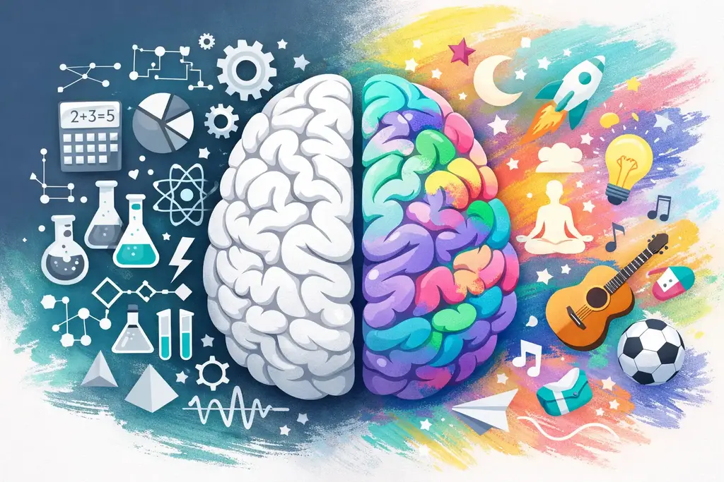 Hémisphères cerveau humain : une combinaison de talents potentiels à activer